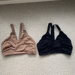 Spanx nursing bras. Size L